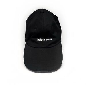 Lululemon Unisex Hat Athletic Running Adjustable Strap Performance Gym Black S/M